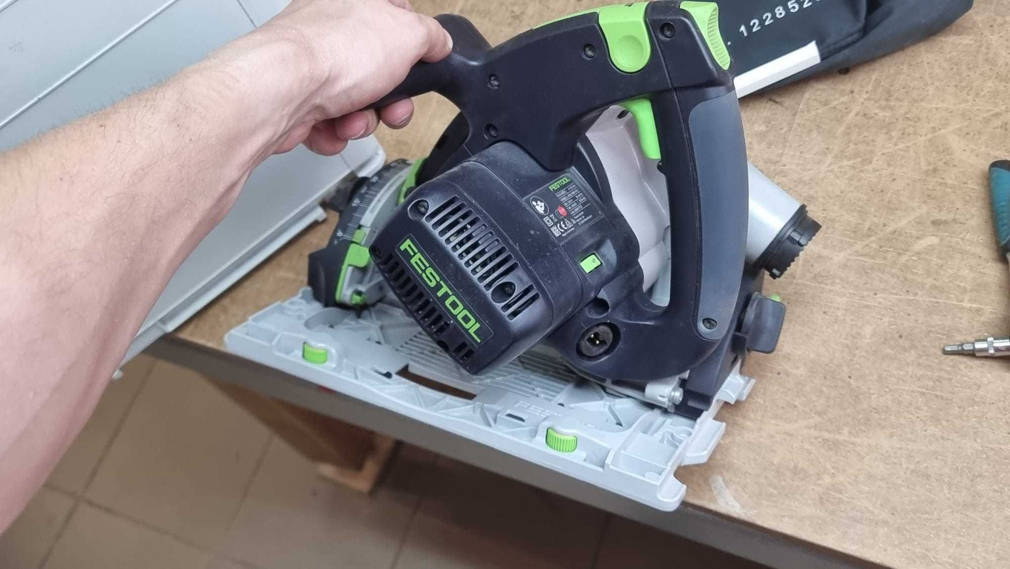 Zagłębiarka Festool TS 55 REBQ-Plus, BDB stan, komplet z systainerem