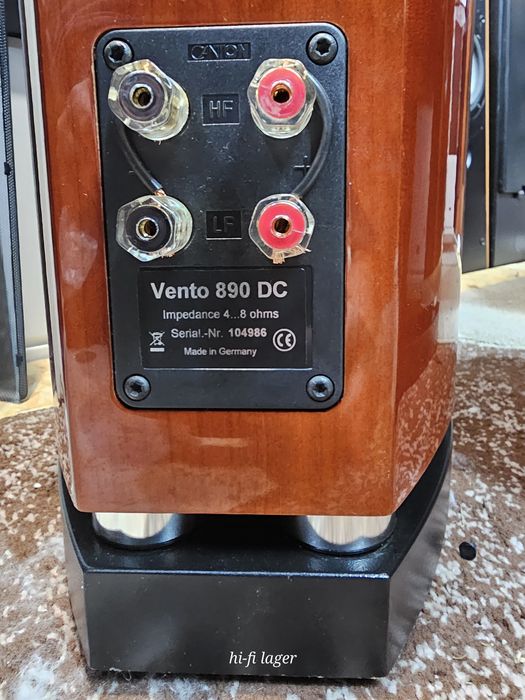 Canton Vento 890 cherry high gloss элитная Акустика Топ модель