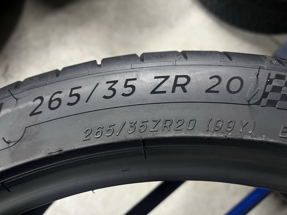 265/35/20 R20 Michelin Pilot Sport 4S 4шт нові