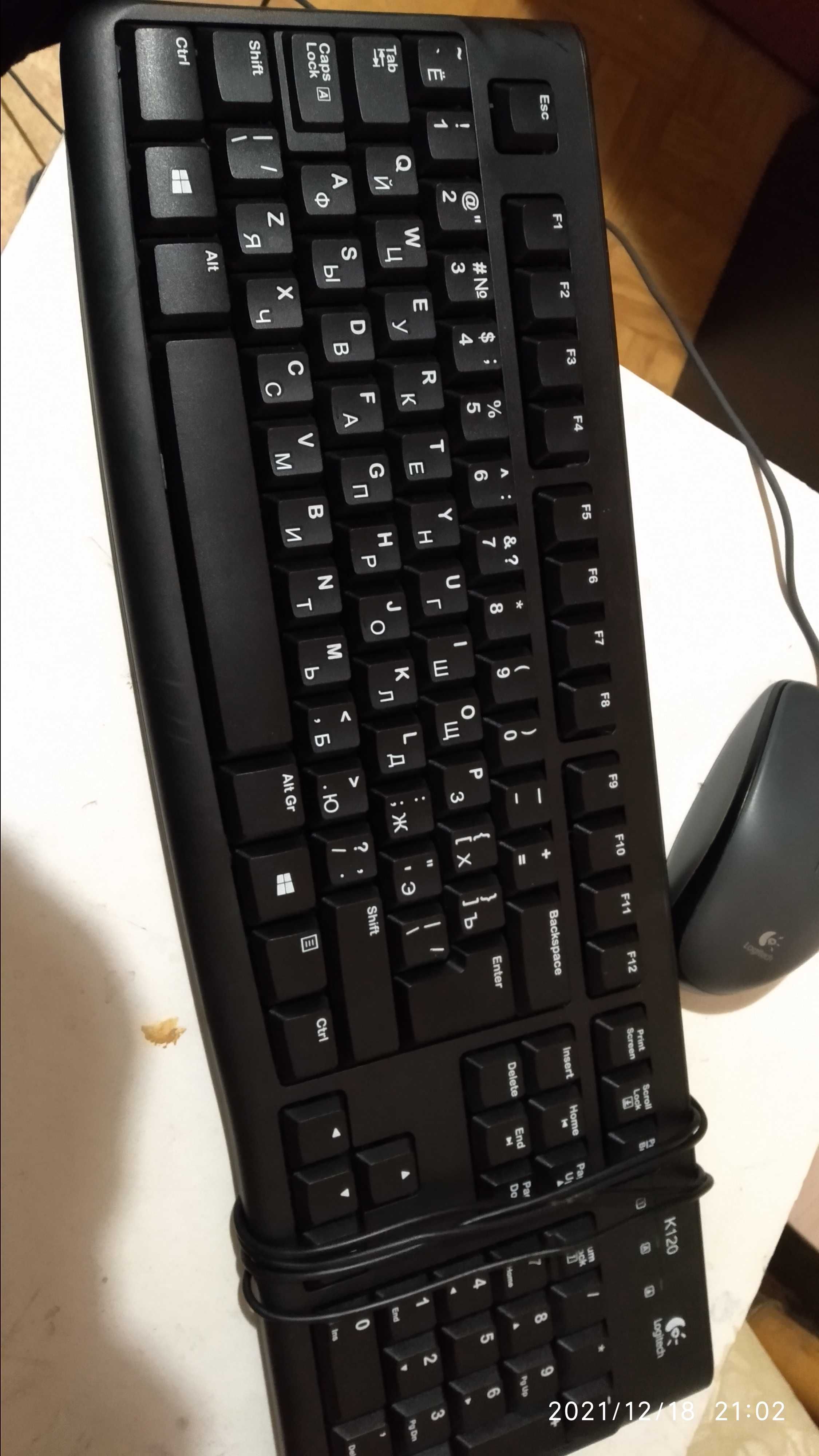 Клавиатура Logitech k120