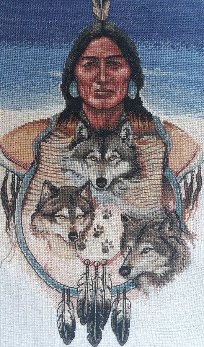 Quadros em ponto cruz