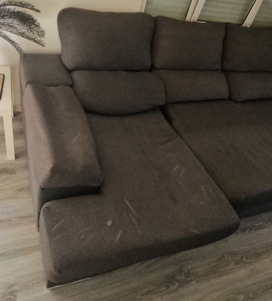 Sofá Grande com 2 chaise longue ( Sofá-Cama )