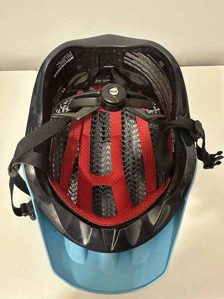 Kask rowerowy MTB Bontrager Rally WaveCel niebieski