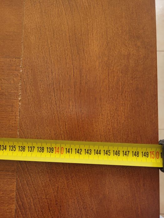 Conjunto de mesa de jantar madeira  + 8 cadeiras