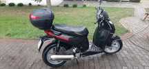 Aprilia sport city 125cm³ motocykl, skuter kask gratis