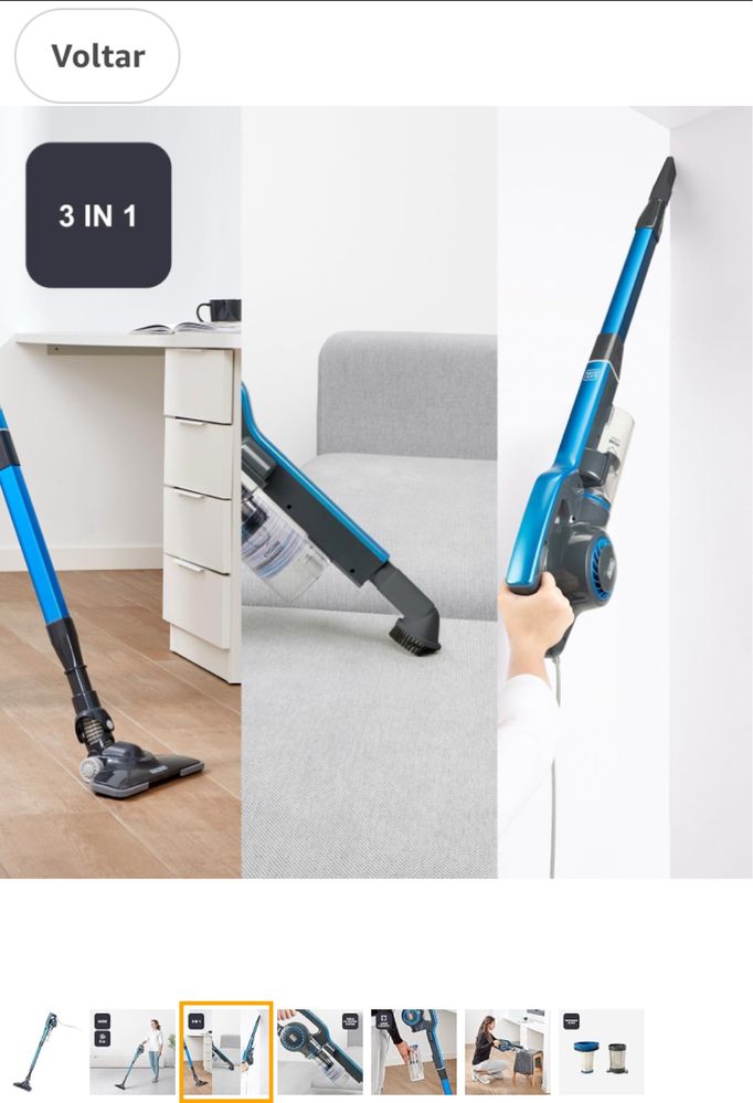 Aspirador Black +Decker