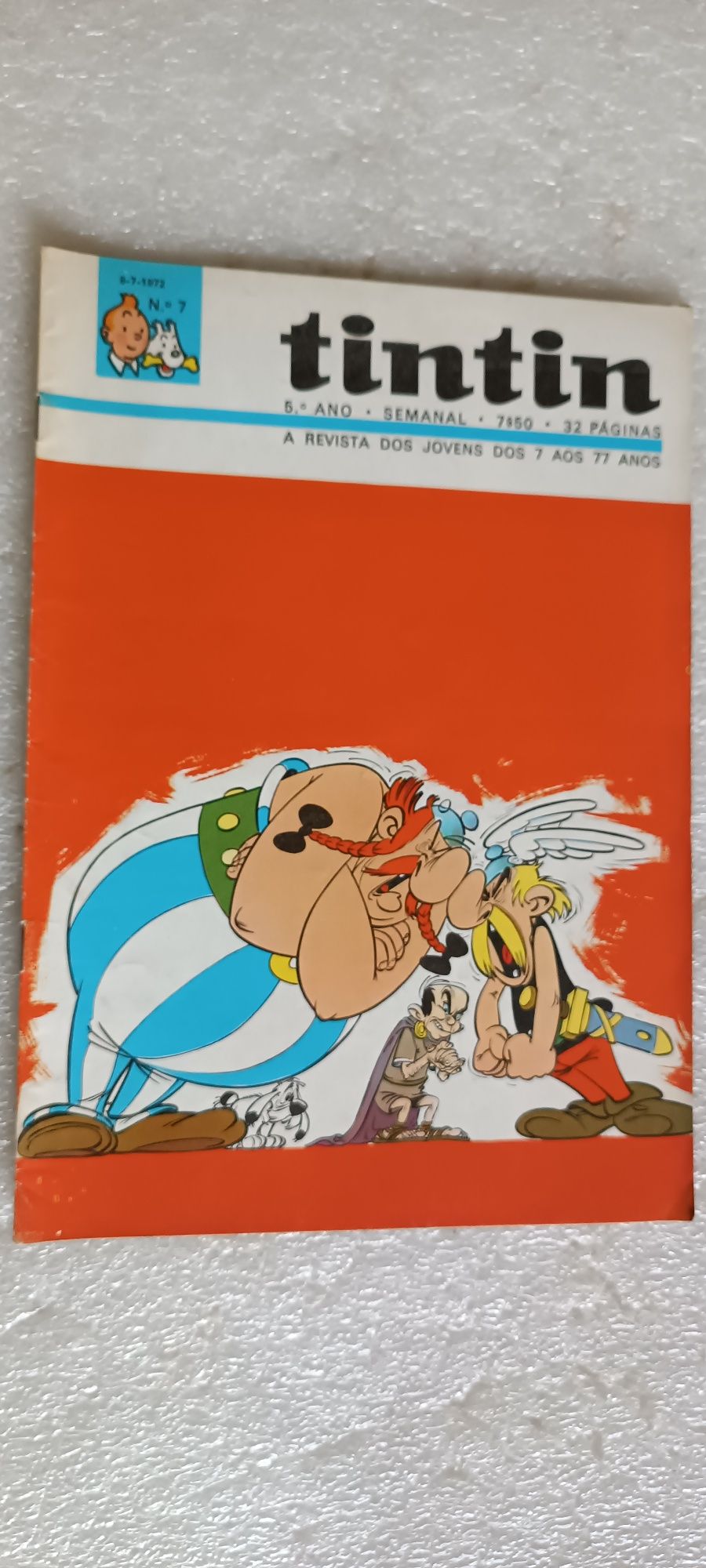 Antigas revistas Tintin