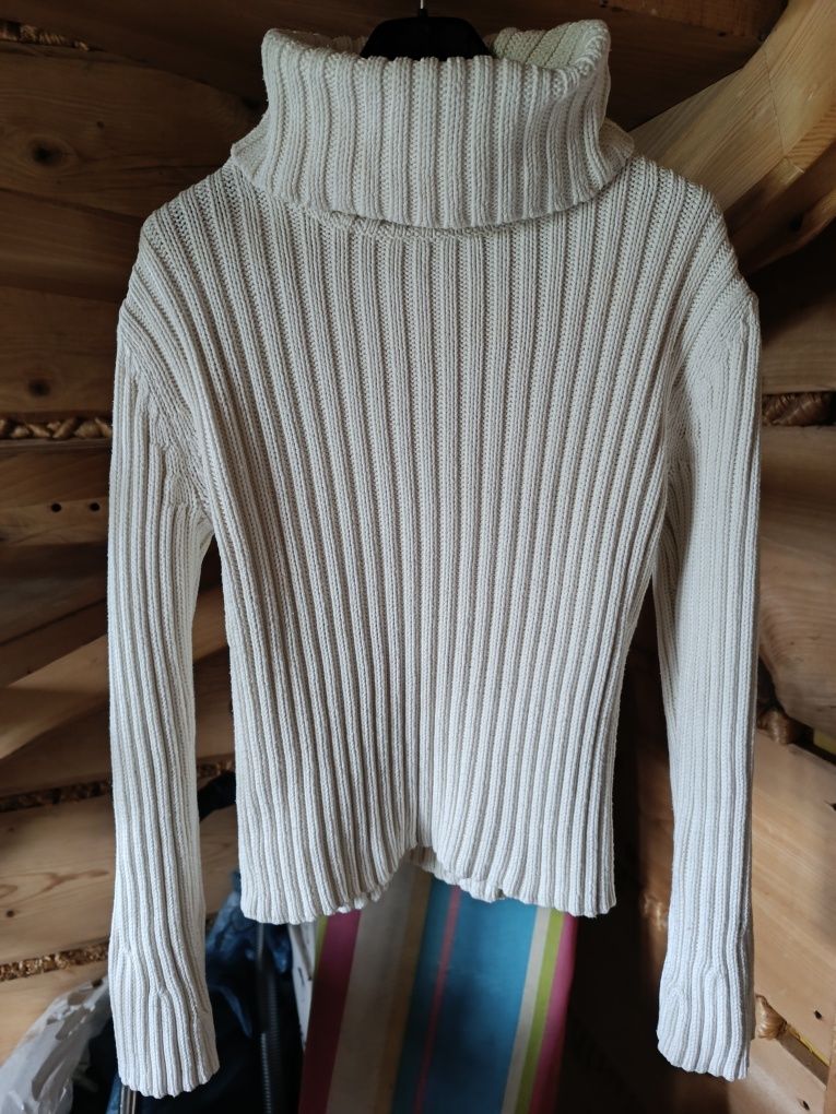 Sweterek z golfem Tommy Hilfiger rozm S