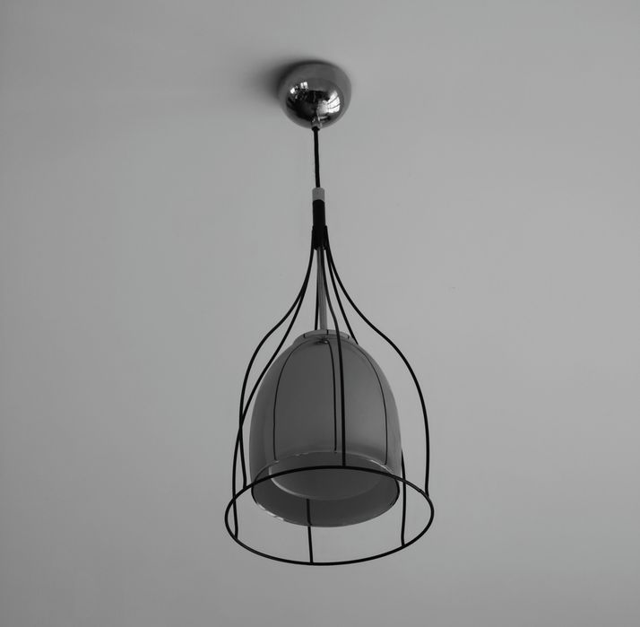 Lampa wisząca ALFA VITRO MIRROR CHROM 1xE27 23cm | 60564