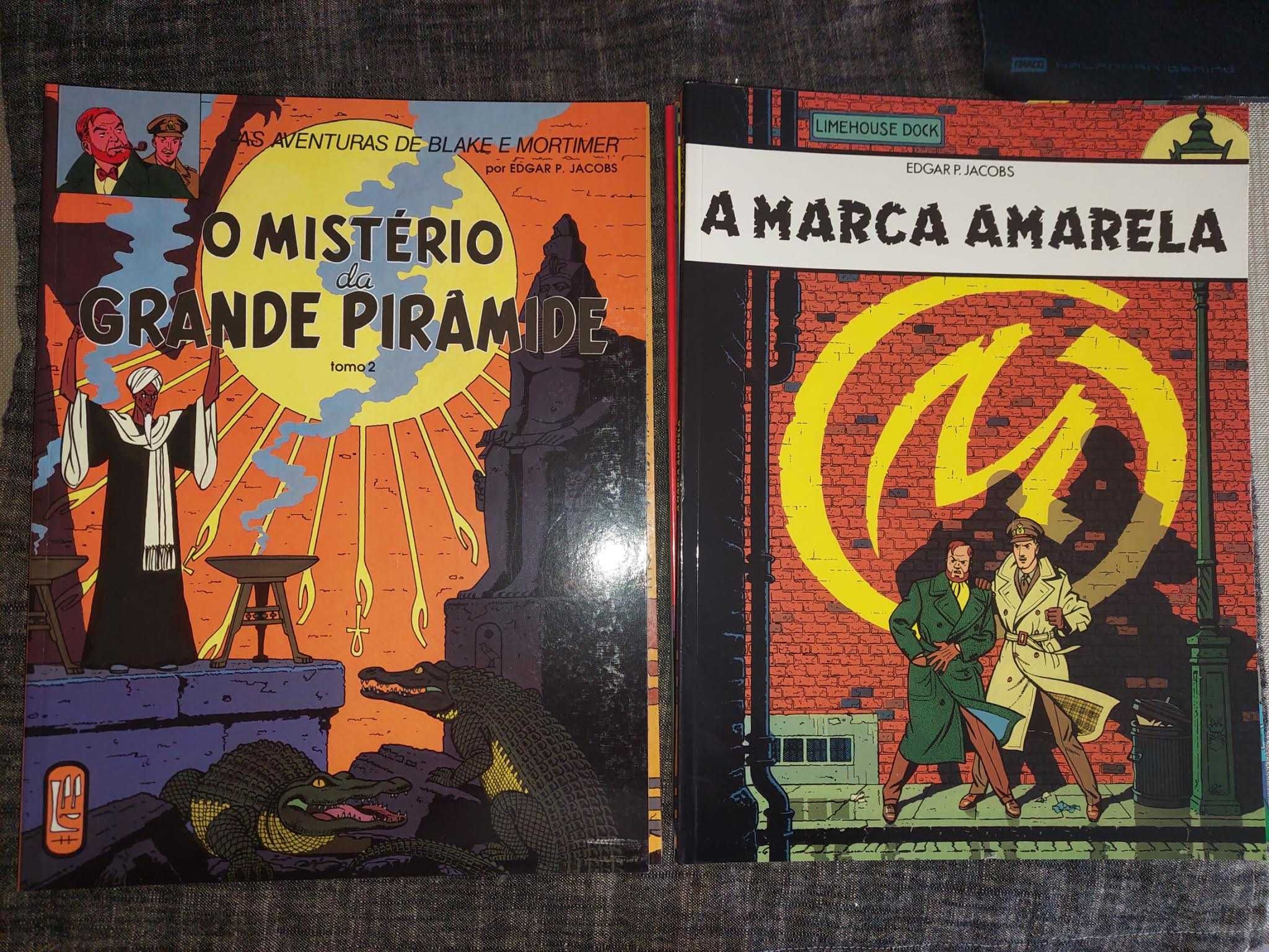 Blake e Mortimer volumes 1 a 10 (coleção Record completa)