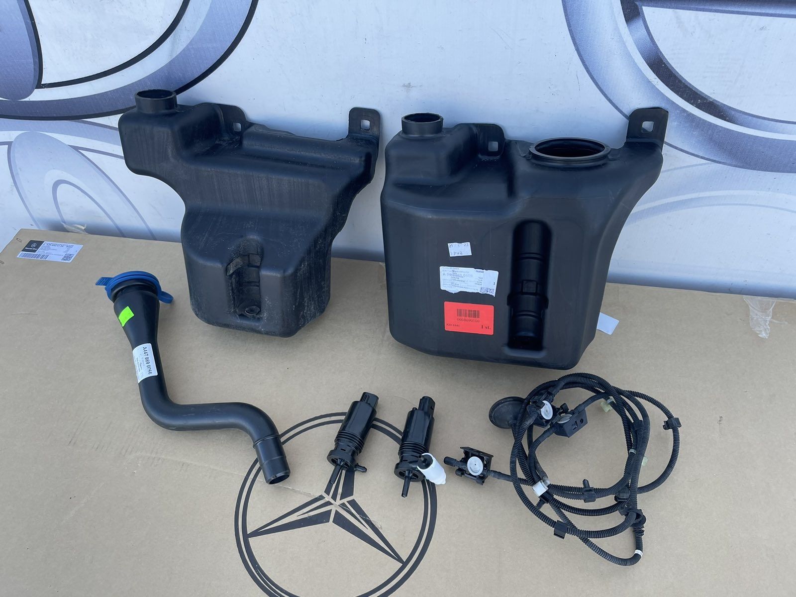 Моторчик мотор бачок форсунка омивача віто Mercedes Vito 447 V-Class