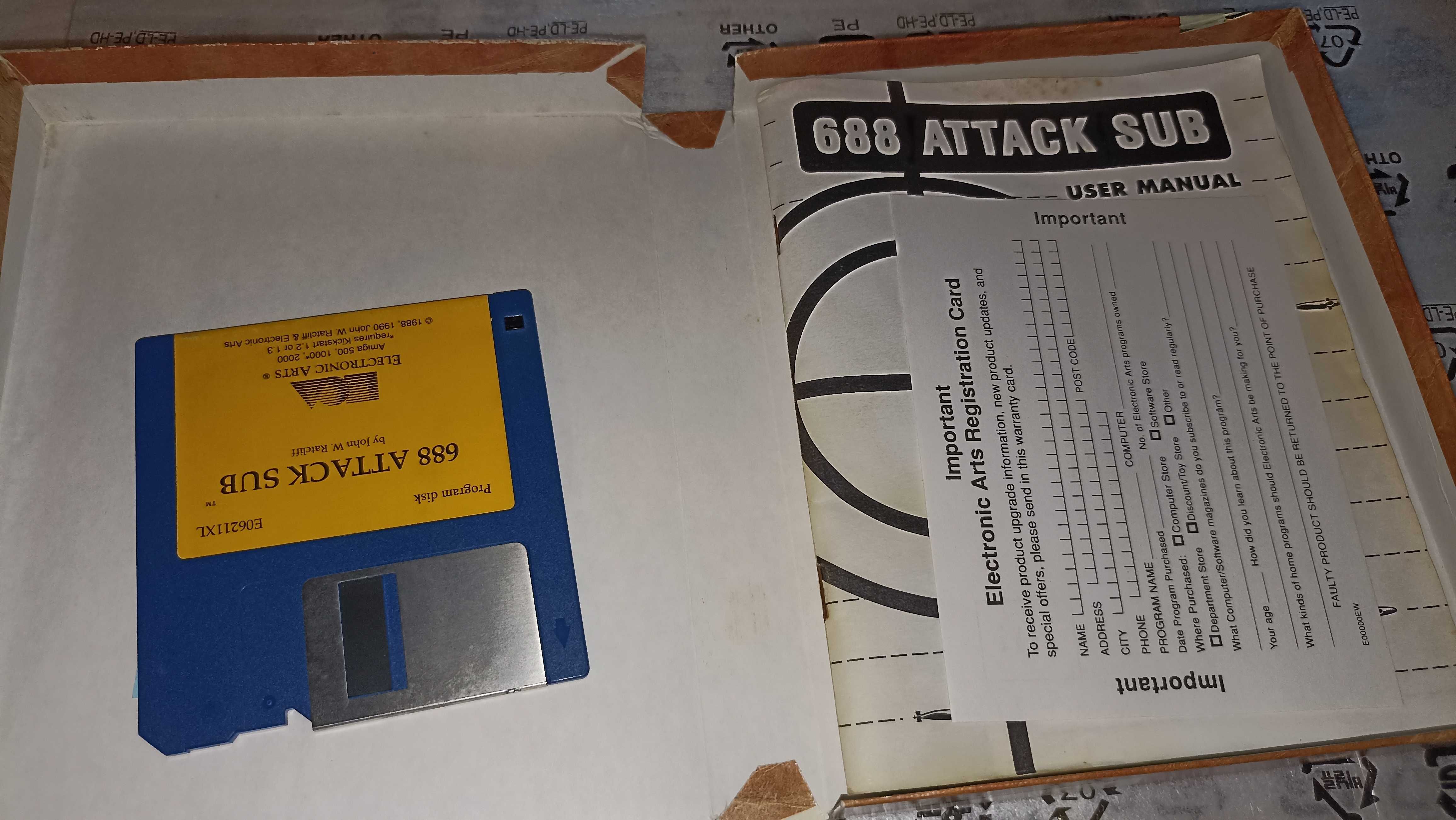 688 Attack Sub Amiga gra