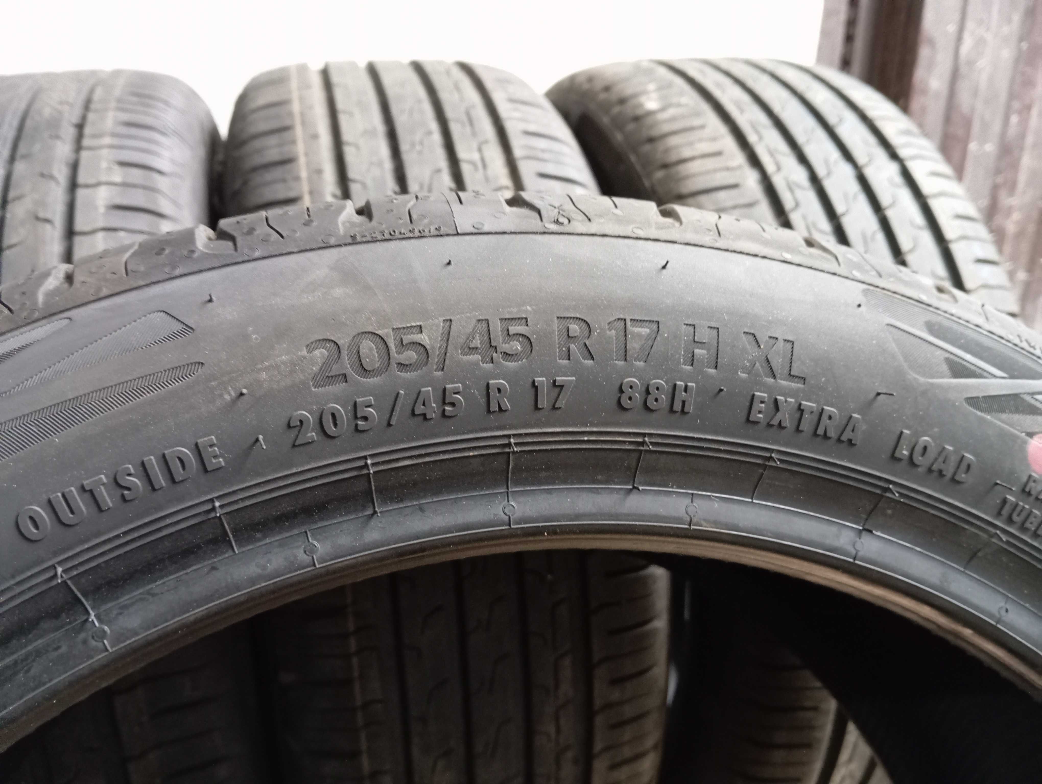 4x 205/45 R17 H XL 88H Continental EcoContact 6 2023r 6,3mm