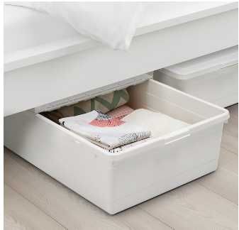 Caixa de arrumação para baixo da cama-Ikea Dining 77x70x18