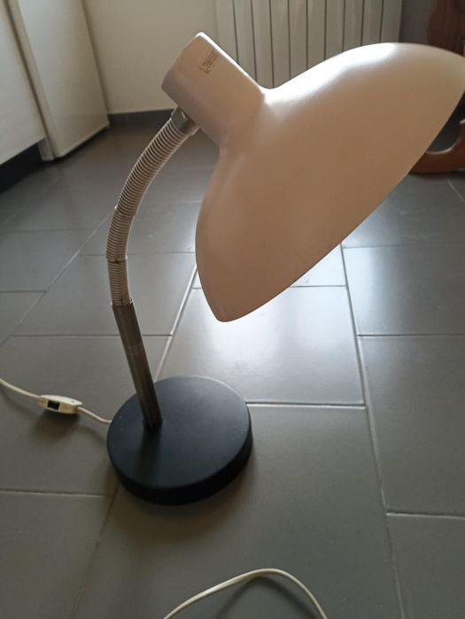 Stara lampka biurkowa PRL retro vintage design