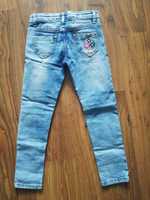 Spodnie jeansowe dziewczęce 110/116