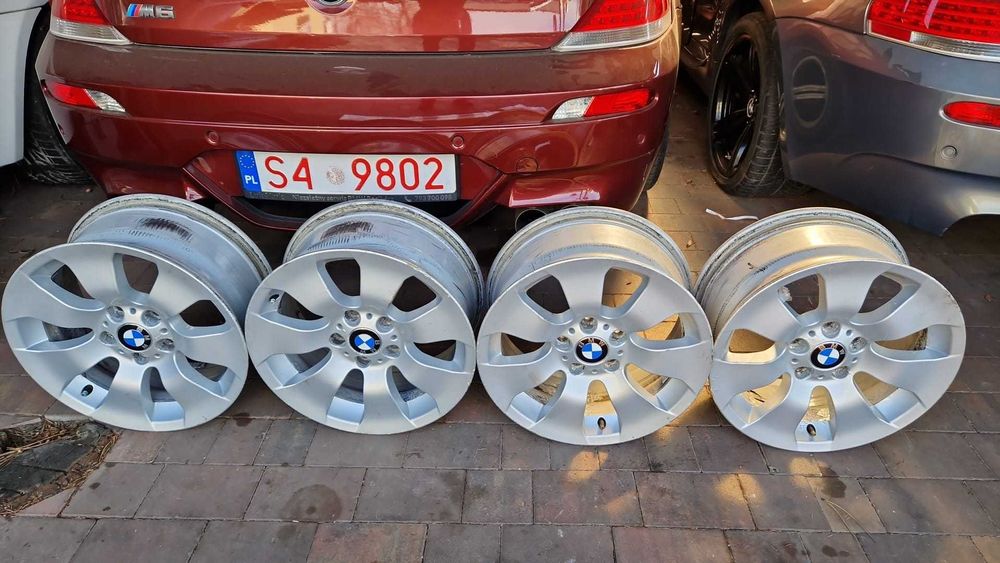 BMW E90 E91 E92 E93 Komplet felg aluminiowych  8Jx17 ET 34 17" cali