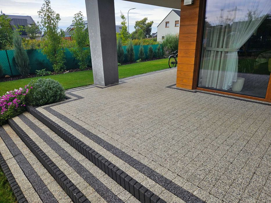 Kostka brukowa Polbruk Westa – płukana, 4 cm – bardzo dobry stan