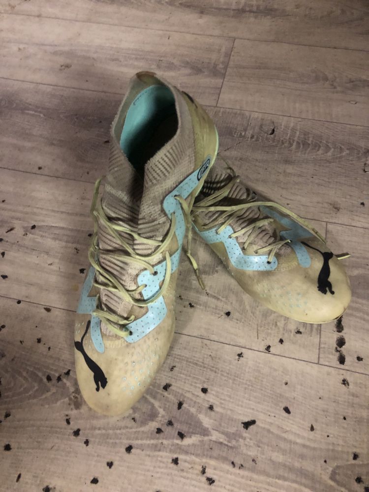 Korki puma future zilone