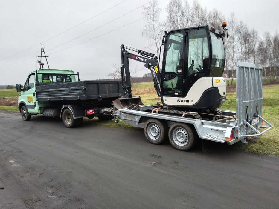 Usługi MINIKOPARKĄ i wywrotką do 3.5 T.