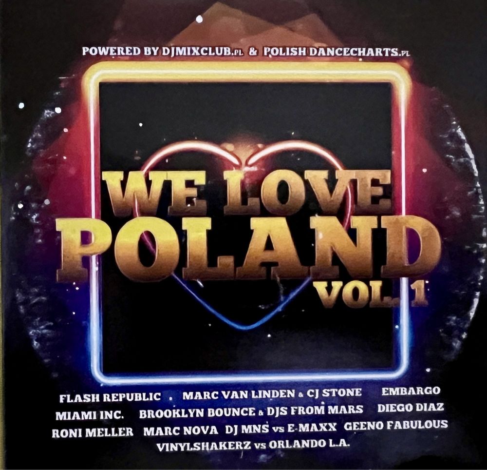 Płyta CD We Love Poland vol.1 promo