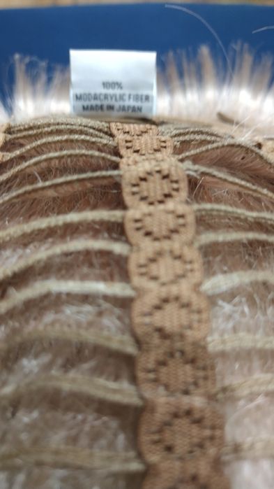 Krótka peruka balejaż z włosów naturalnych