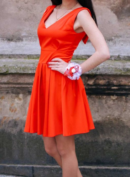 Плаття нарядне червоне