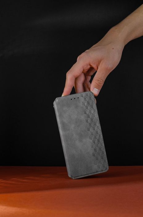 Шкіряний чохол книжка GETMAN кожаный чехол для Samsung Galaxy A34