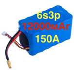 Акумулятори 6s3p 12000мА, 150А