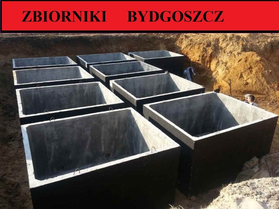 Szambo 4m3 Szamba betonowe zbiorniki zbiornik na deszczówkę 5 do 14m3