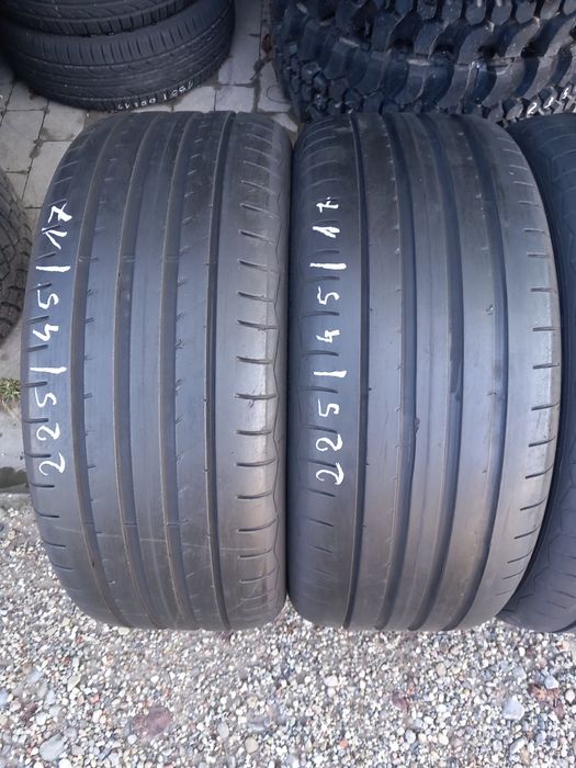 4x Opony Używane Letnie 225/45R17 Dębica