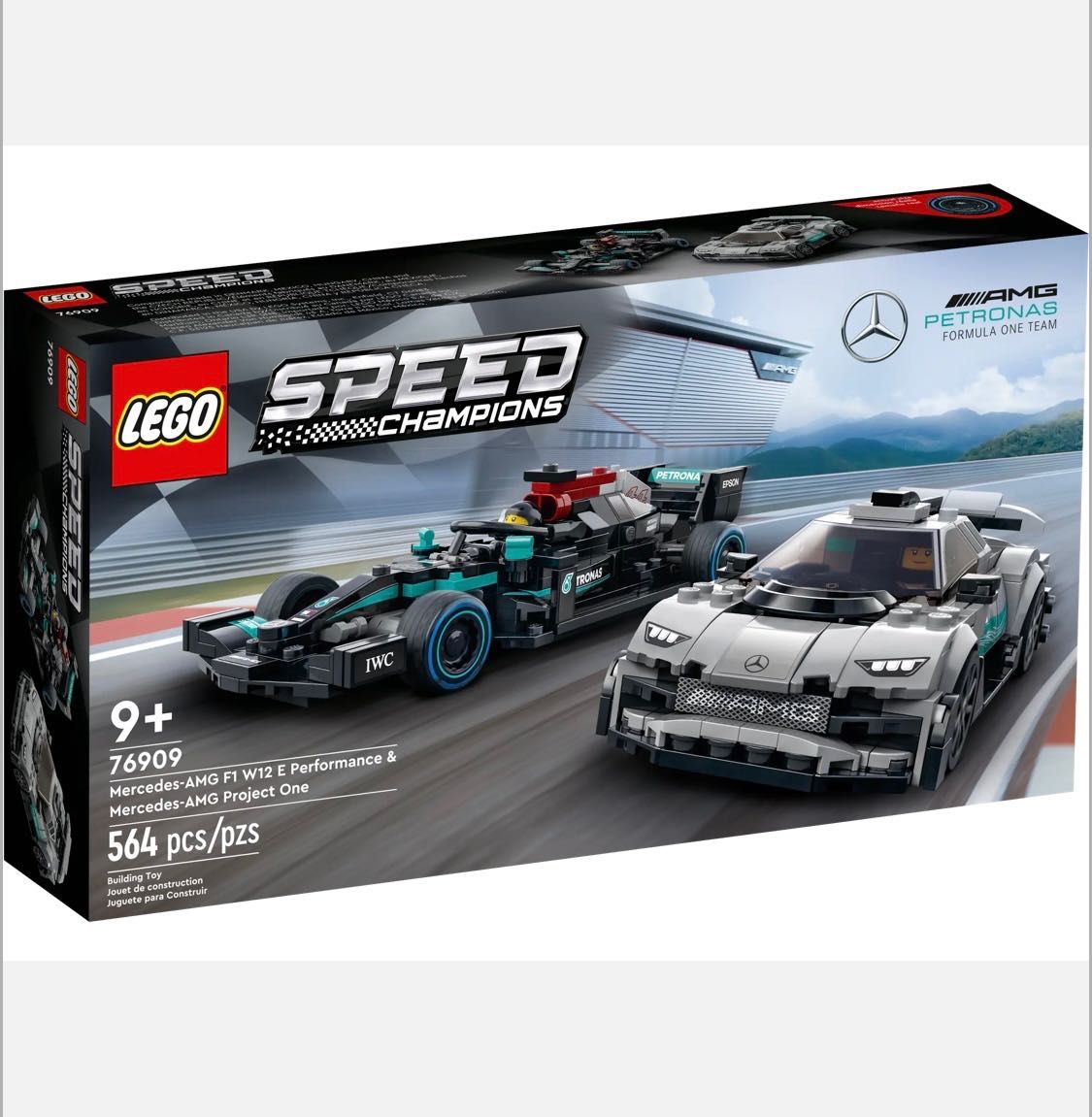 Lego 76909 - Mercedes-AMG F1 W12 E Performance i Mercedes-AMG ONE