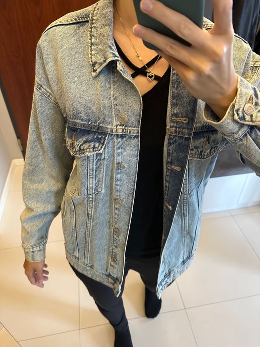 Kurtka jeansowa Bershka S oversize