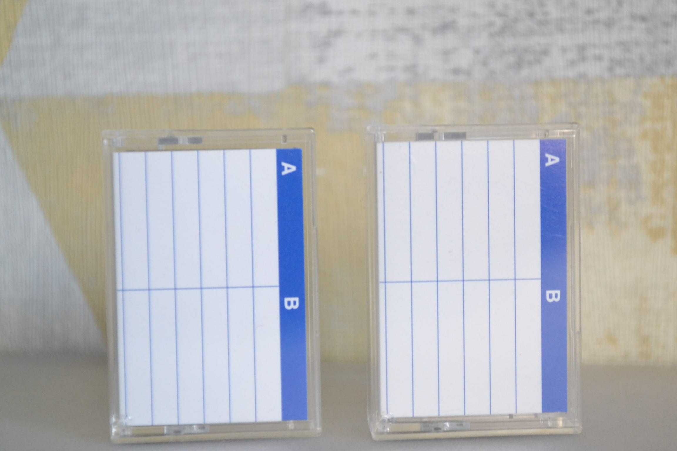 komplet 2szt mikrokaseta micro cassette Panasonic MC-60 do dyktafon