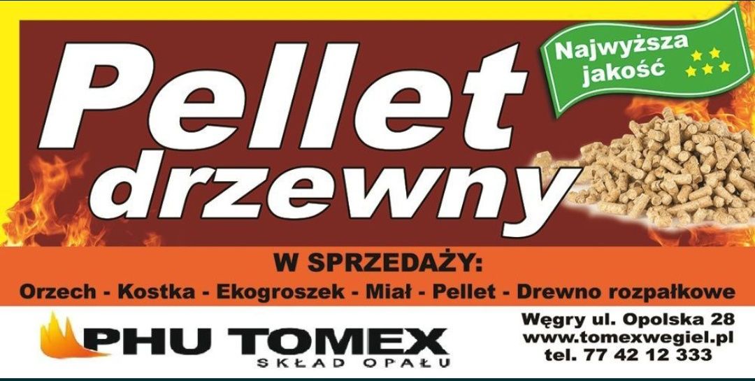 Pellet ENplus A1 6mm sosnowy pelet drzewny certyfikowany rurex