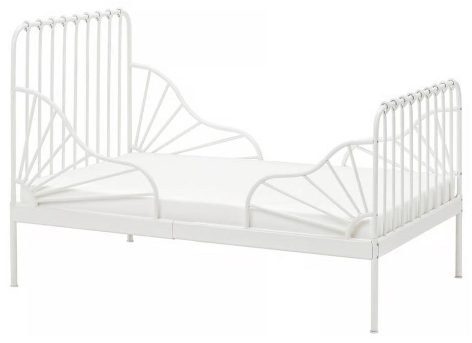 Cama extensível criança MINNEN + Colchão VIMSIG