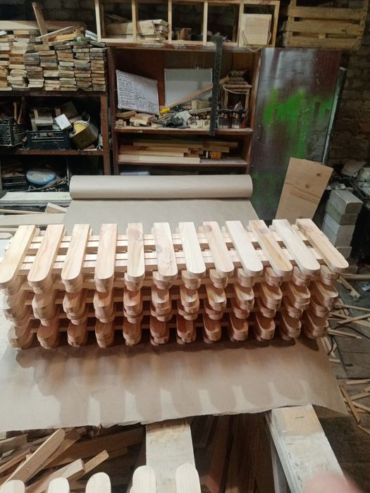 Паркан декоративний фарбований