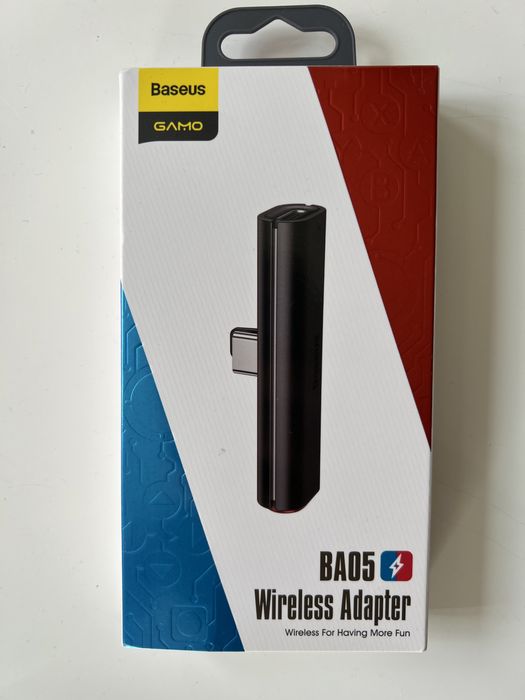Adapter Bluetooth do Nintendo Switch Baseus BA05