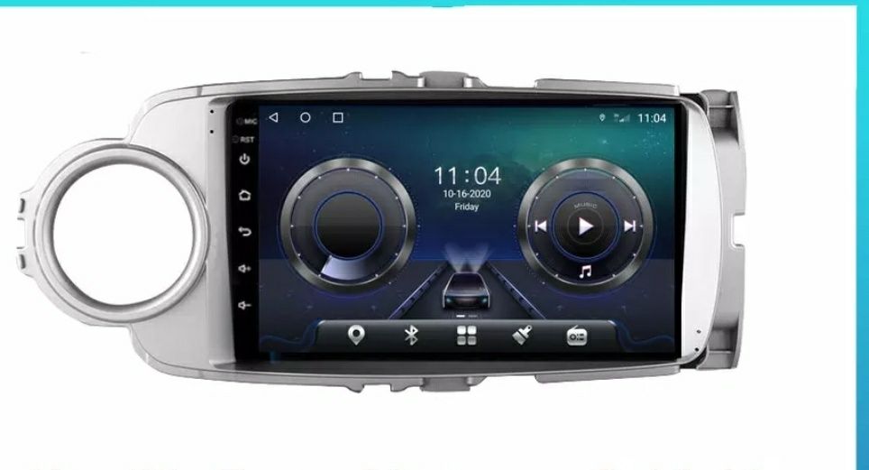 Магнитола Toyota Yaris Android GPS, автомагнитола