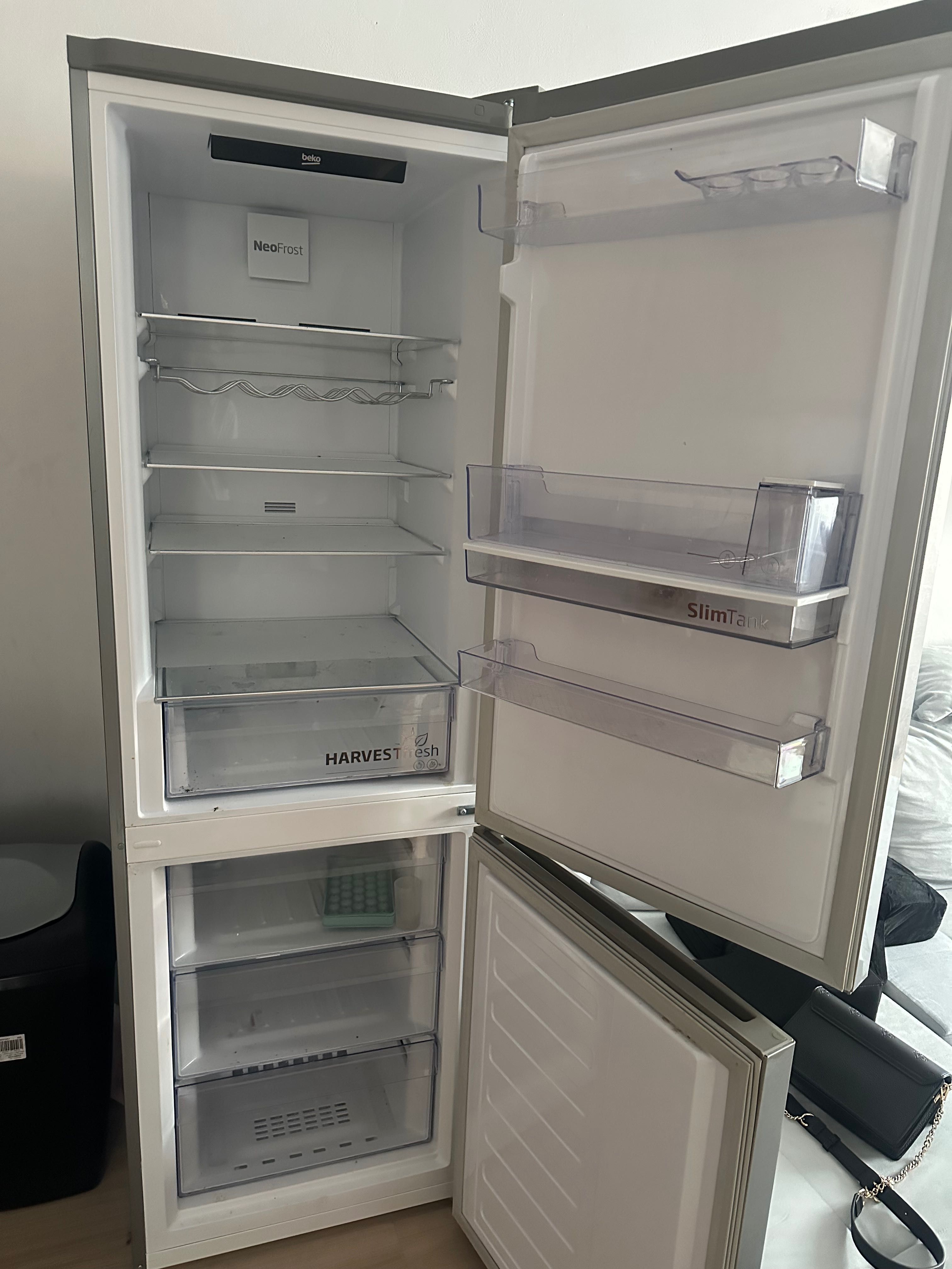 Lodówka BEKO B3RCNE564HDXB No Frost 192cm Srebrna