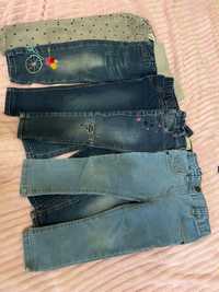 Комплект джинсиків на дівчинку 2-3 рочків, 98 см