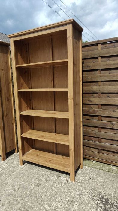 IKEA Grevback regał szeroki + witryna słupek