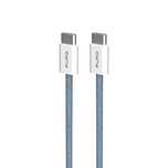 Kabel Puro Fabrik 60W USB-C - USB-C 1,5m - niebieski