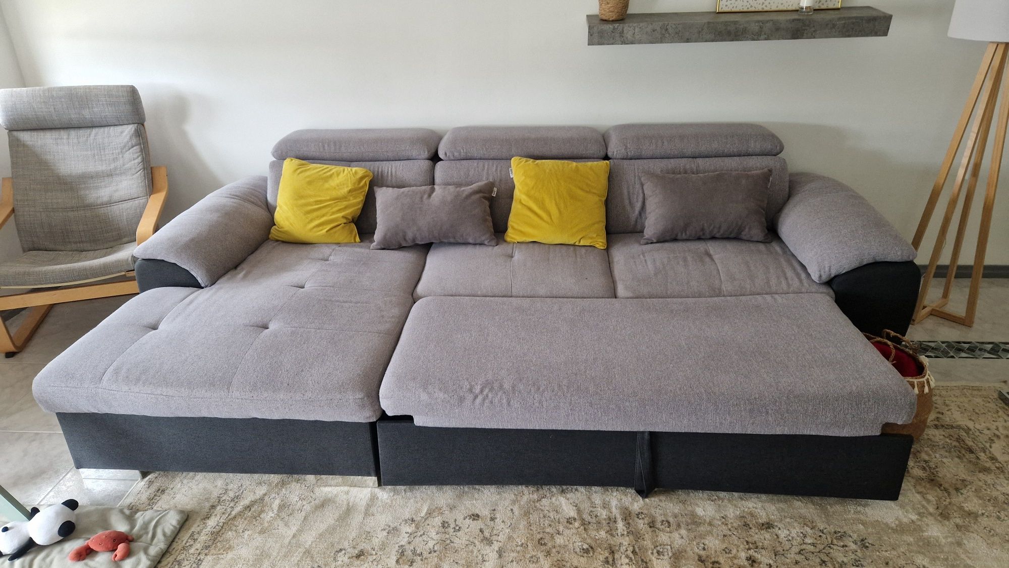 Sofa chaise longue com cama Arcádia Conforama