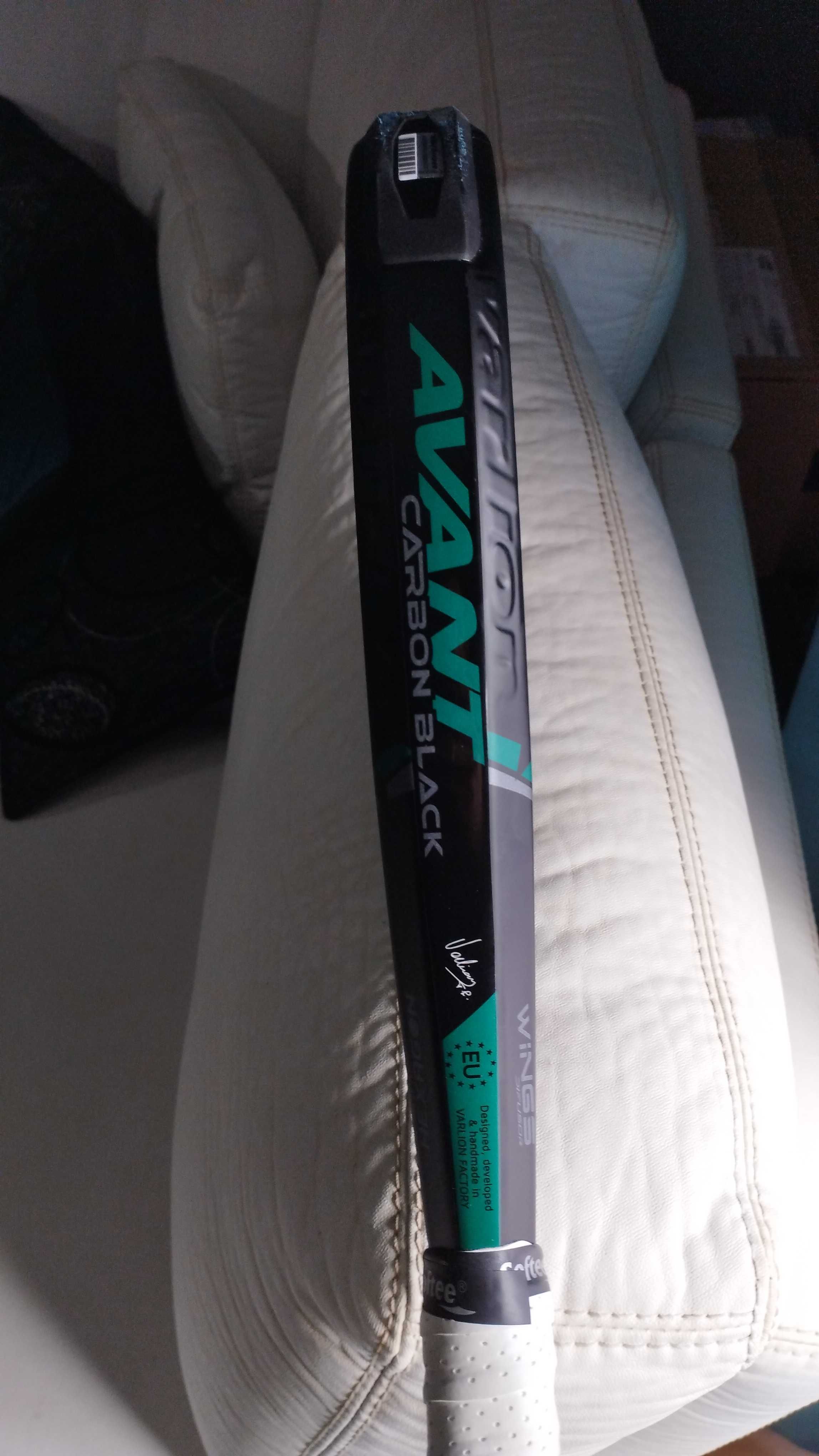 Raquete Padel Varlion Avant Black Carbon 2022