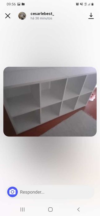 Estande de cubos IKEA