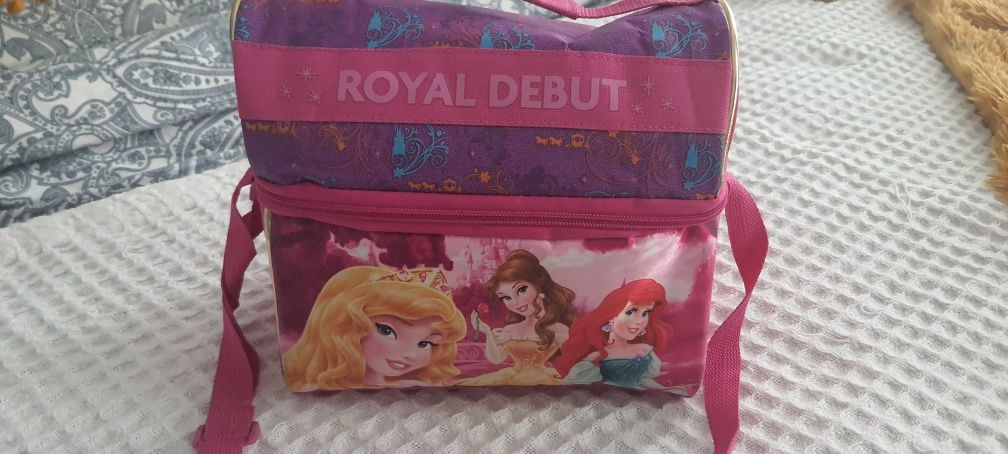 Torba torebka dla dziewczynki termiczna księżniczki