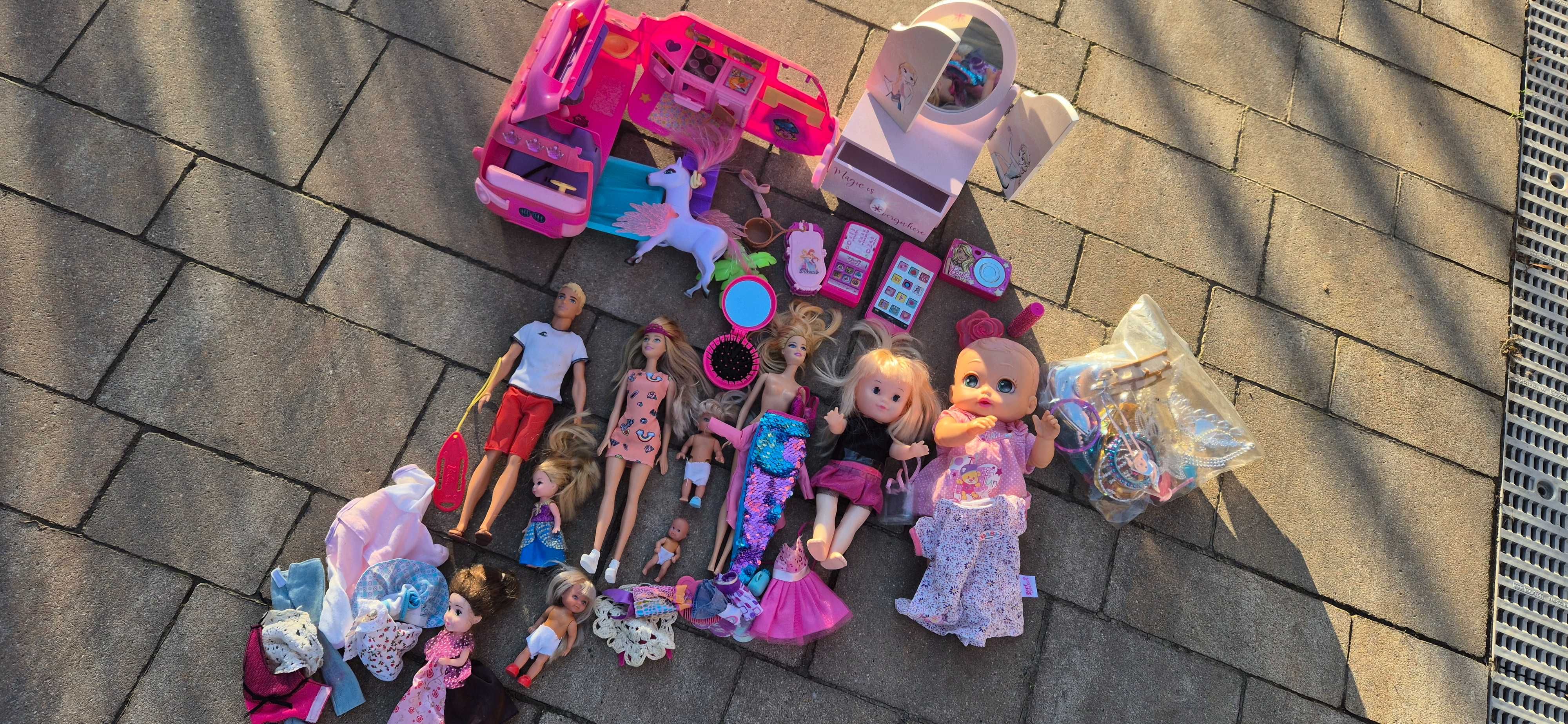 Lalki barbie, ken ratownik, lalka baby born