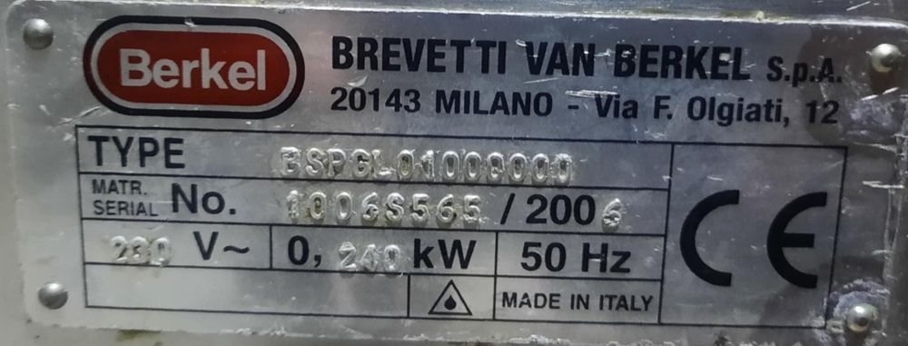 Krajalnica Berkel BSPGL