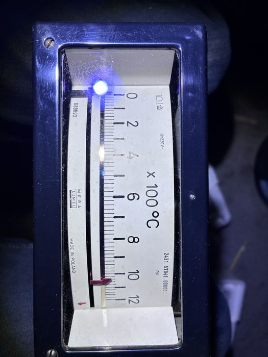 analogowy regulator temperatury typu RK MERA-LUMEL 1980r